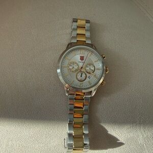 Silver and Gold Men's Watch